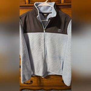 Light Gray Fleece Jacket